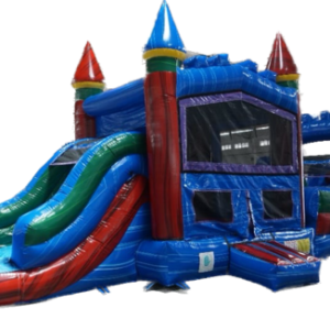 50' Marble Obstacle Course Water Slide